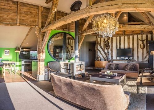 Panoramic view, Normandy cottage to rent