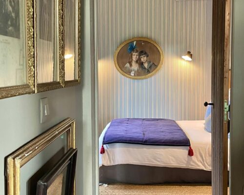 la chambre bleue de la Vie de Cocagne, nouveau décor 2025